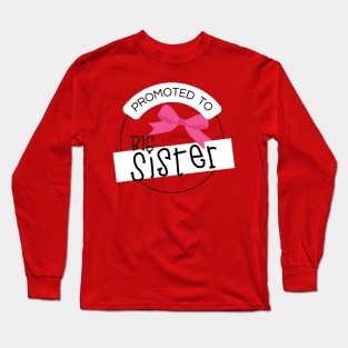 Promoted to big sister Long Sleeve T-Shirt